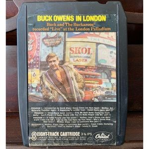 Buck Owens in London 8 track tape